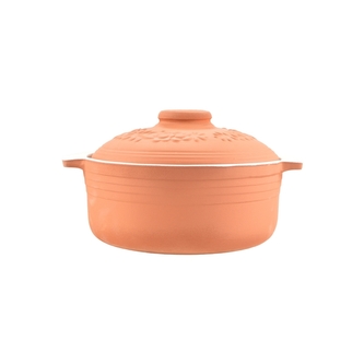 Pekáč římský keramika vnitřní glazura 31x24x11cm 4L