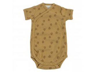 LODGER Romper Short Sleeves Print Rib Honey vel. 74