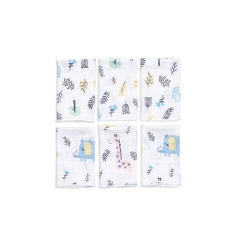 FUNNABABY Plenka 6 ks Safari 30 x 30 cm