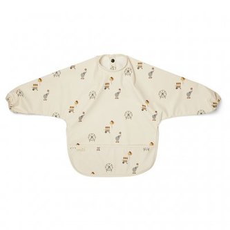 NUUROO Luna Bryndák s rukávy Creme/Circus