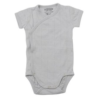 LODGER Romper Solid Short Sleeves Mist vel. 62