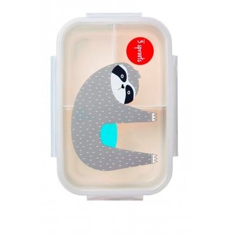 3 SPROUTS Krabička na jídlo Bento Sloth Gray 3 SPROUTS Krabička na jídlo Bento Sloth Gray