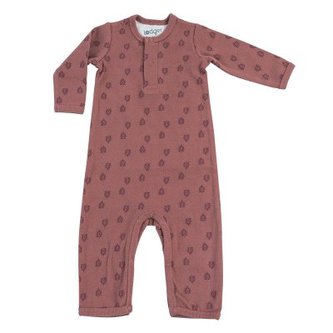 LODGER Jumper Print Rib Rosewood 68