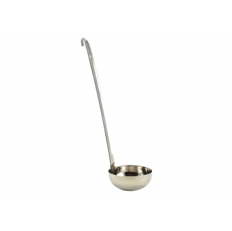 Naběračka nerez ¤12,5cm 480ml s háčkem  INOX