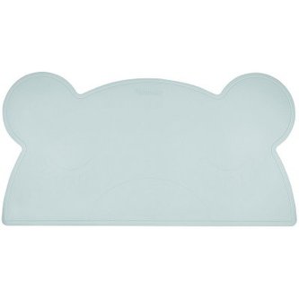 KINDSGUT Silikonová podložka Medvídek světle tyrkysová