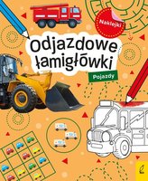 Odjazdowe łamigłówki z naklejkami Pojazdy