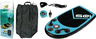 Plavecká deska BODYBOARD 105 x 60 cm modrá