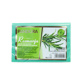 Pandora Olivové mýdlo s vůní Rozmarýnu 100g