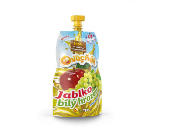 Ovocňák Ovocný mošt jablko - bílý hrozen 250 ml