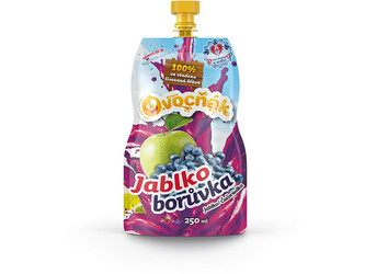 Ovocňák Ovocný mošt jablko - borůvka 250 ml