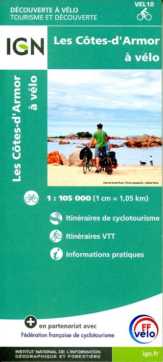 Cotes d Armor à Velo 1:100 000 Cotes d Armor à Velo 1:100 000