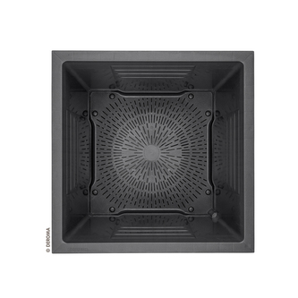 Deroma CUBO millennium 49 cm - antracit s kolečky