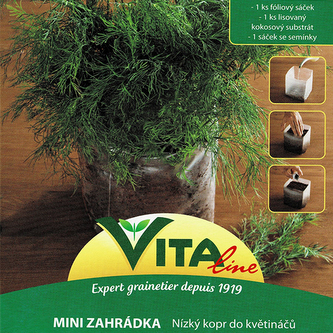 Vilmorin Nízký kopr do květináčů - Mini zahrádka