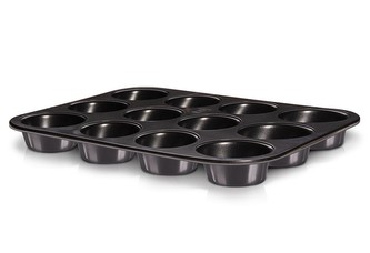 BERLINGERHAUS Forma na muffiny s nepřilnavým povrchem 12 ks Black Rose Collection