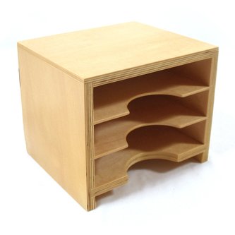 Komoda pro uložení geometrických karet