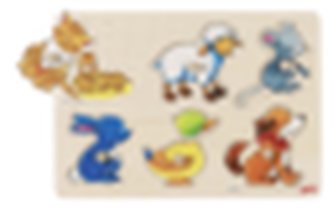 Puzzle s kostrou - ryba