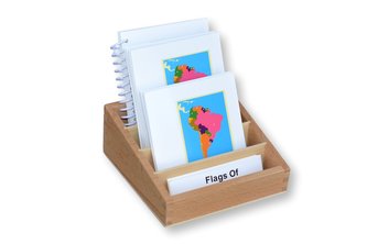 Vlajky Jižní Ameriky - třísložkové karty