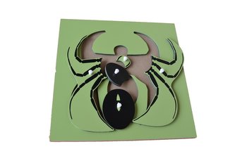 Puzzle - pavouk