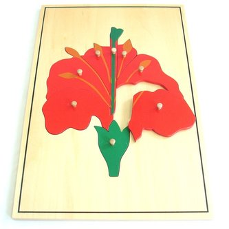 Puzzle - Velká květina