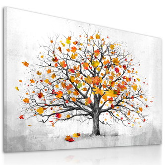 Obraz na plátně WOOD COLOR A 100x70 cm Ludesign