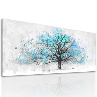 Obraz na plátně WOOD COLOR N 120x50 cm Ludesign