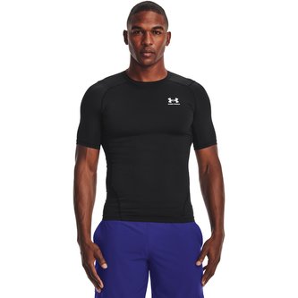 Kompresní tričko HG Armour Comp SS Black - Under Armour - Velikost: S