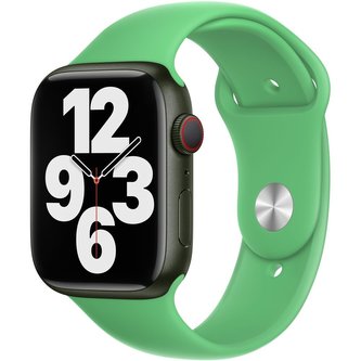 Apple Watch sportovní řemínek 45/44/42mm jasně zelená
