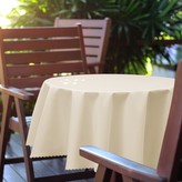 Venkovní kulatý ubrus GARDEN smetanová, O 150 cm Mybesthome