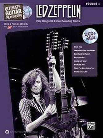 Ultimate Guitar Play-Along Led Zeppelin, Vol 1: Play Along with 8 Great-Sounding Tracks (Authentic Guitar Tab), Book & Online Au