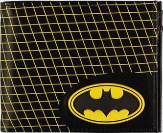 Otevírací peněženka DC Comics|Batman: Logo (10 x 9 x 2 cm) černá