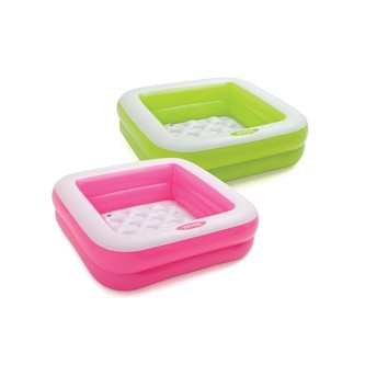 INTEX Bazén dětský čtvercový, zelený