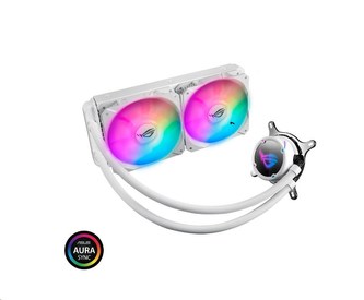 ASUS vodní chladič CPU AIO ROG STRIX LC 240 RGB White Edition, 2x120mm ASUS vodní chladič CPU AIO ROG STRIX LC 240 RGB White Edition, 2x120mm