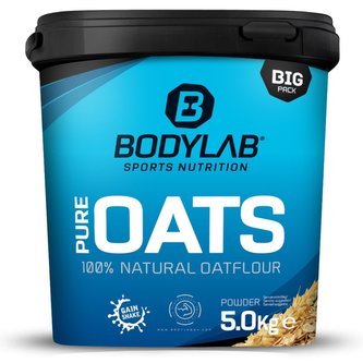 100 % Ovesný prášek Pure Oats - Bodylab24 - 5000 g