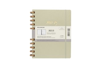 Moleskine Spirálový plánovací zápisník zelený XXL