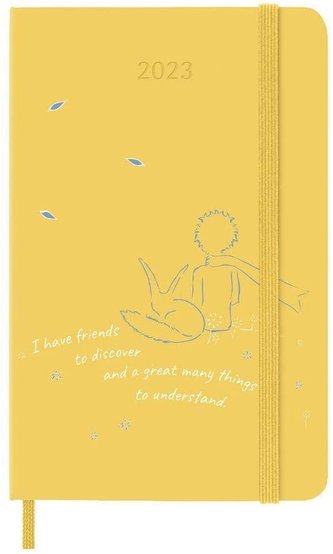 Moleskine Malý princ plánovací zápisník 2023 S Fox