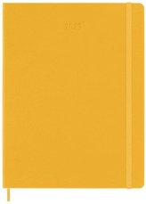 Moleskine Plánovací zápisník 2023 tvrdý oranžový XL