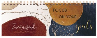 Tischquerkalender Goals 2023