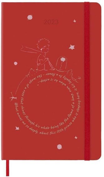 Moleskine Malý princ plánovací zápisník 2023 Rose L