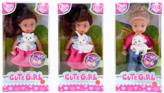 15 cm panenka s příslušenstvím MEGA CREATIVE 454192