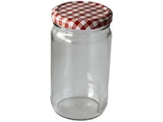 sklenice zavařovací 350ml TWIST 66 + víčka KANAFAS (8ks)