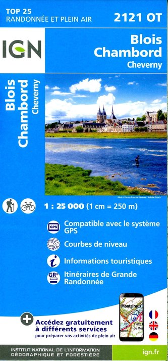 Blois Chambord Cheverny  1:25 000 Blois Chambord Cheverny  1:25 000