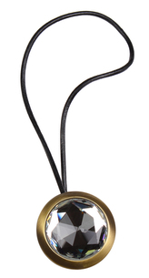 Dekorační ozdobná spona na závěsy s magnetem YURI zlatá O 5 cm Mybesthome