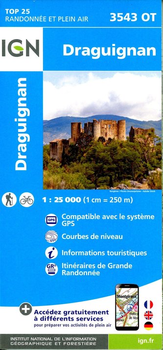 Draguignan 1:25 000