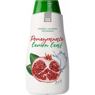 Me too NEW sprchový gel a šampon Pomegranate & lemon lief 500 ml