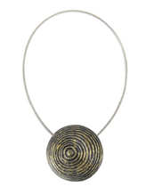 Dekorační ozdobná spona na závěsy s magnetem CATIA, zlatá, O 4 cm Mybesthome