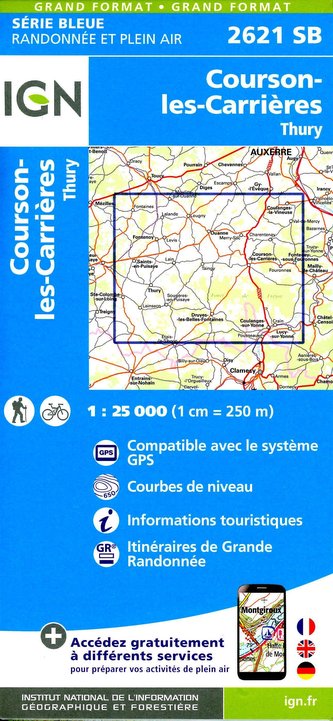 Courson Carrières Thury 1:25 000 Courson Carrières Thury 1:25 000