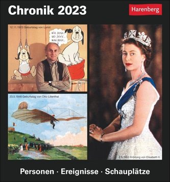 Chronik Tagesabreißkalender 2023