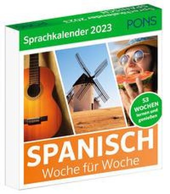 PONS Sprachkalender Spanisch 2023