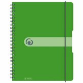 Herlitz - Spirálový blok A4/80 listů, jablkově zelený