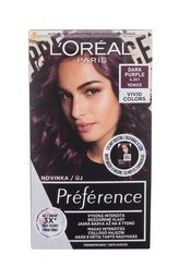 L'Oréal Paris Préférence Barva na vlasy Vivid Colors 60 ml 4,261 Dark Purple pro ženy